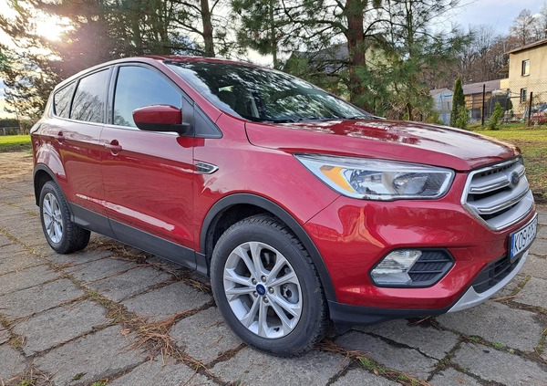 Ford Kuga cena 84000 przebieg: 71000, rok produkcji 2019 z Brzeszcze małe 301